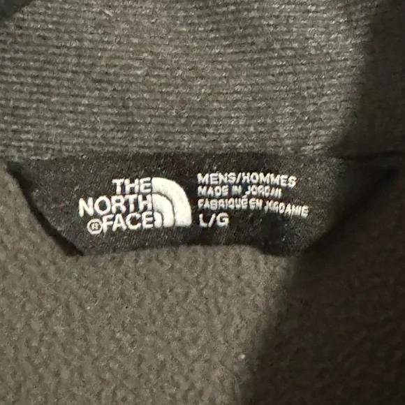 The North Face Men’s Dark Gray Performance Fleece Jacket - Picture 5 of 7